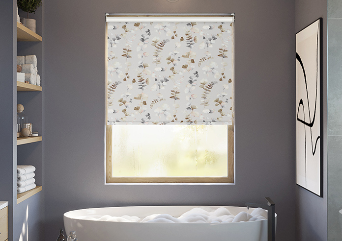 Eucalyptus, Pebble Grey - Twist&Fit Roller Blind - Image 3